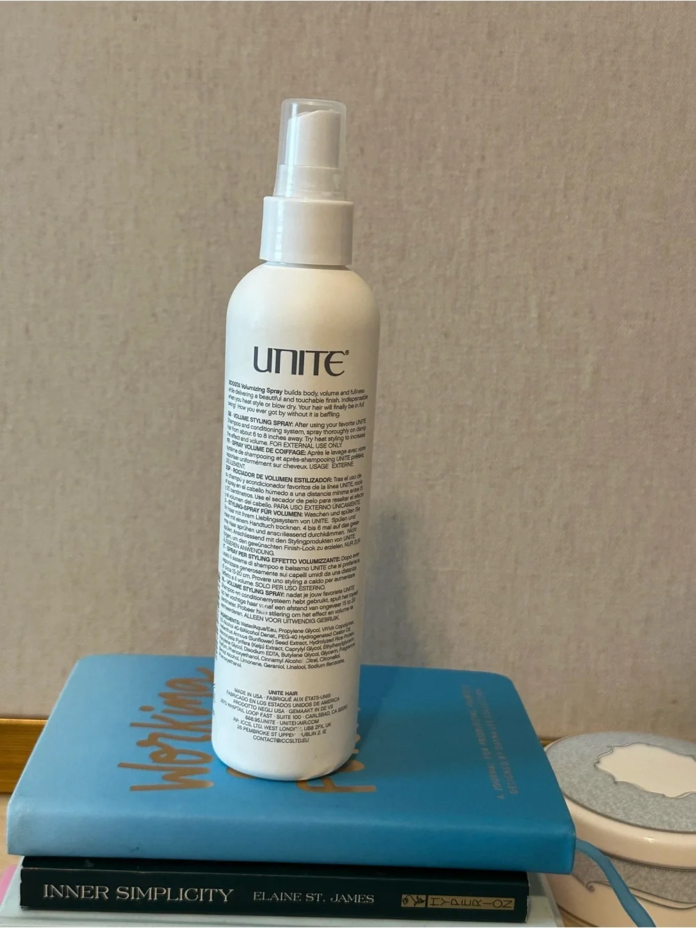 Unite Boost Volumizing Spray - Professional Hair Volumizer
